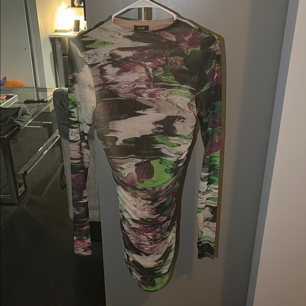 AFRM Multicolor Bodycon Dress